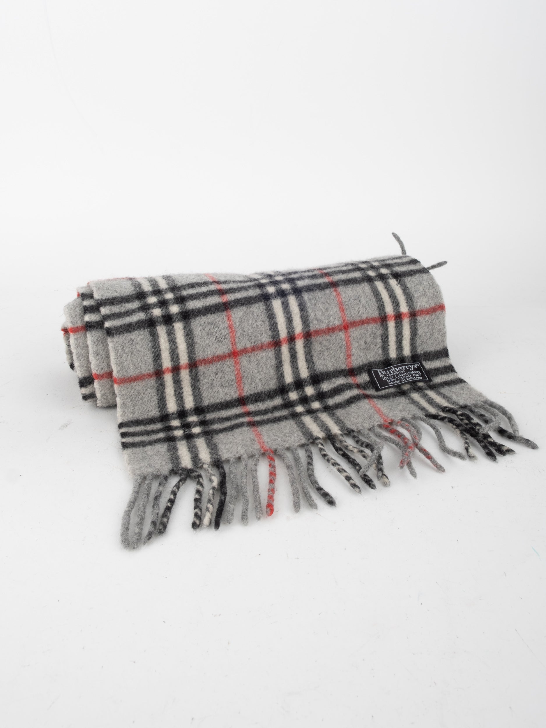 BURBERRY Nova Check Wool Scarf Classic