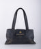 Bvlgari Vintage Black Leather Tote Bag