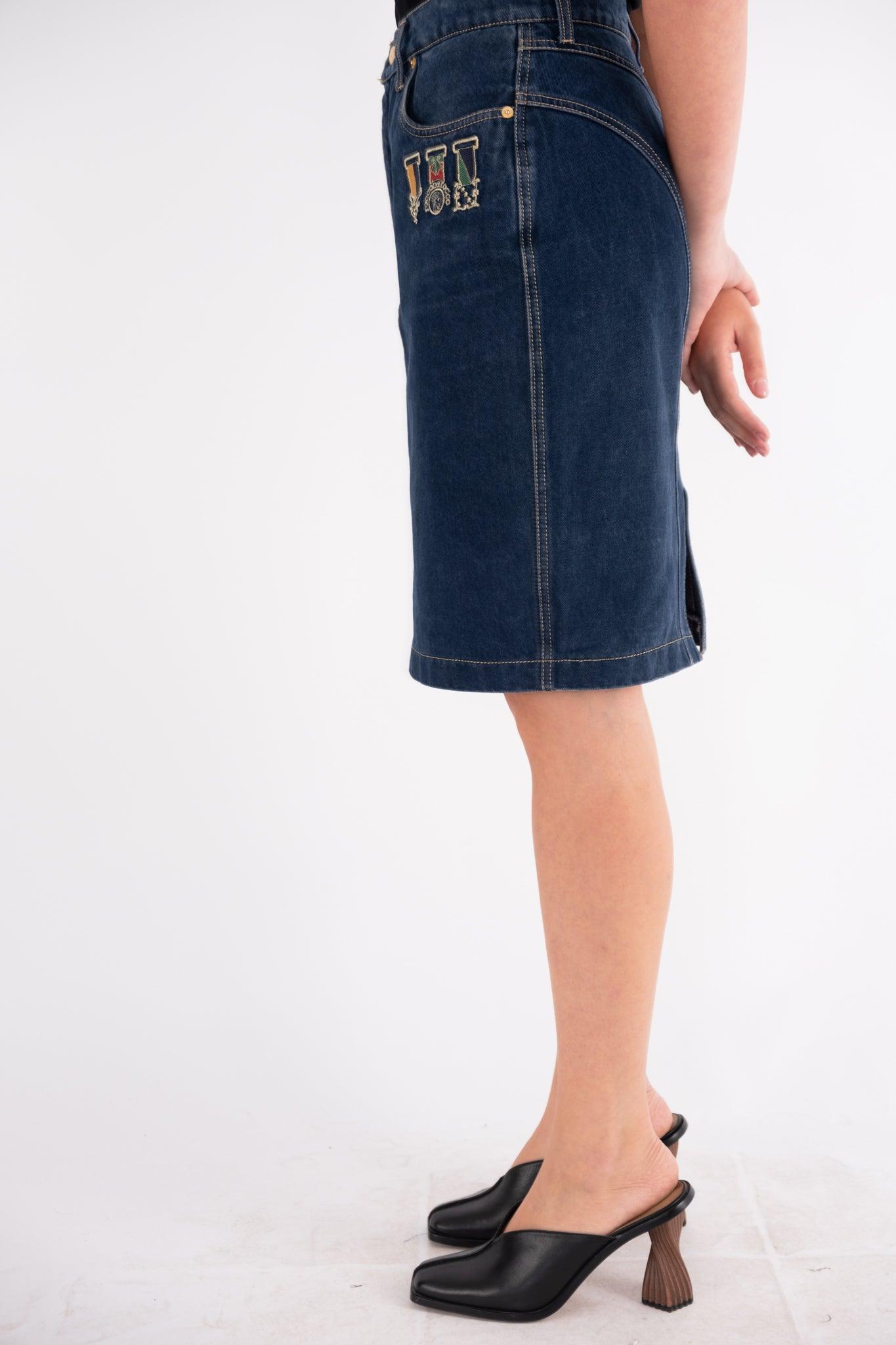 חצאית ג'ינס רוקוברוקו - Volver