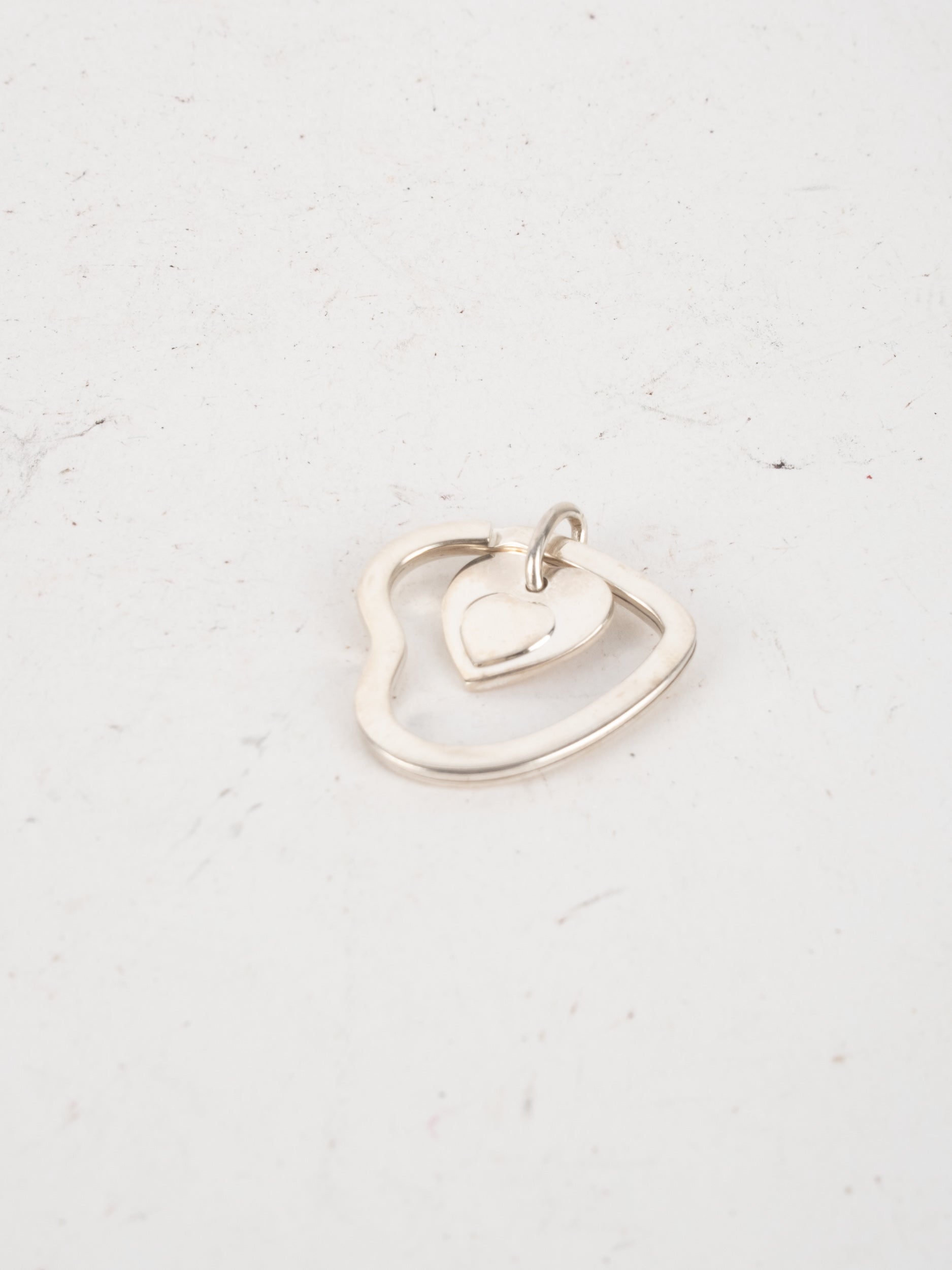 Vintage Heart Pendant Charm