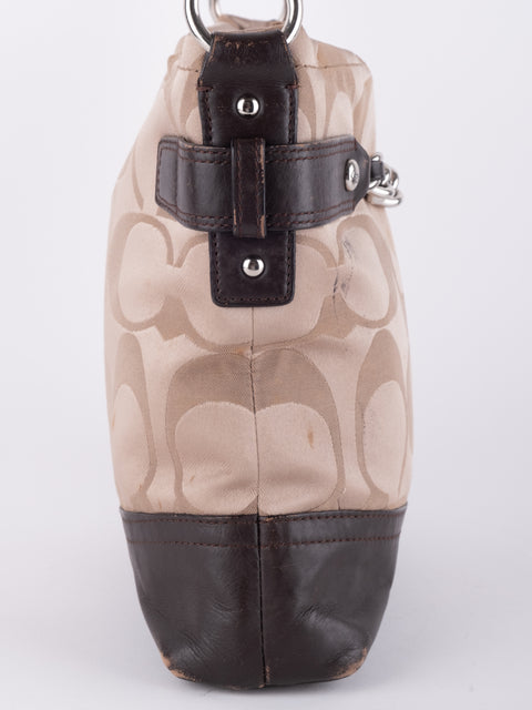 Coach Signature Jacquard Crossbody Bag