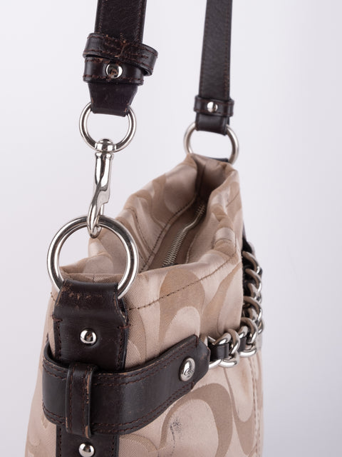 Coach Signature Jacquard Crossbody Bag