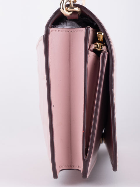 Coach Pink Leather Crossbody Bag