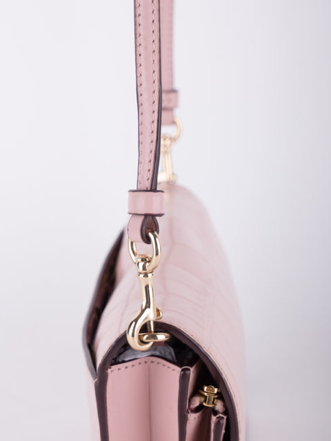 Coach Pink Leather Crossbody Bag