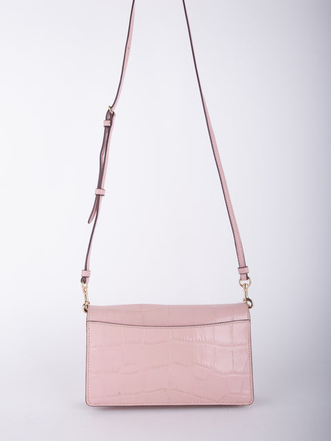 Coach Pink Leather Crossbody Bag