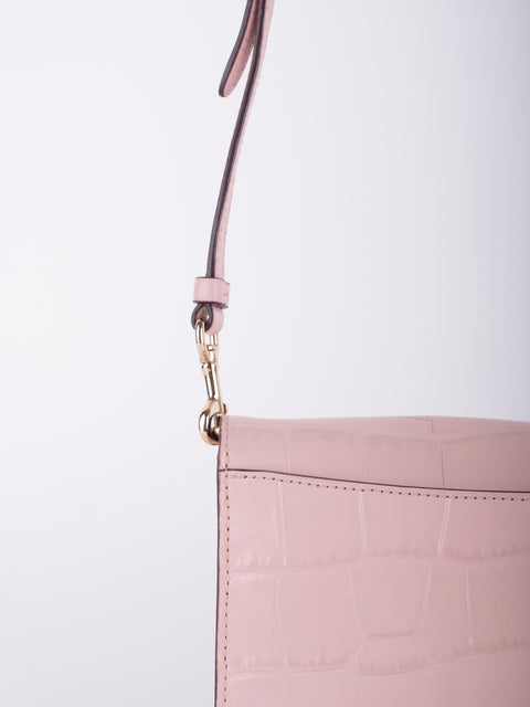 Coach Pink Leather Crossbody Bag
