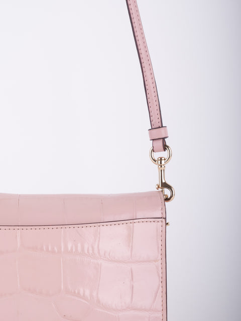 Coach Pink Leather Crossbody Bag