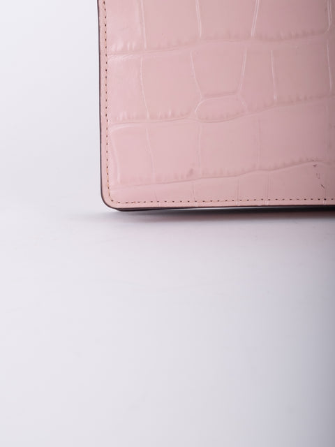 Coach Pink Leather Crossbody Bag