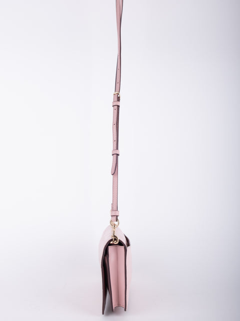 Coach Pink Leather Crossbody Bag