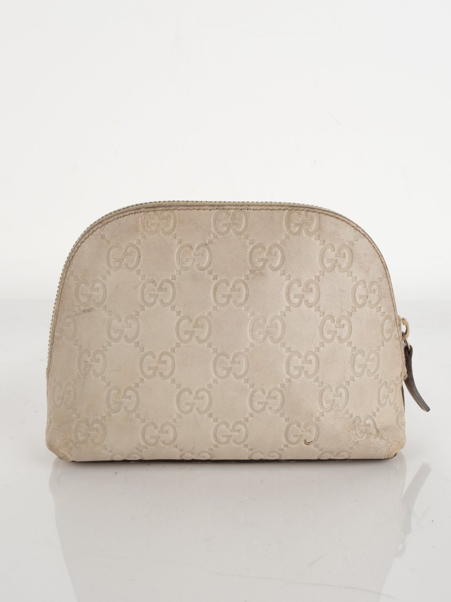 Gucci Cosmetic Pouch – Beige Monogram Fabric