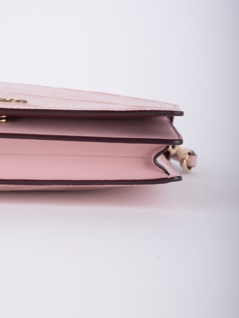 Coach Pink Leather Crossbody Bag