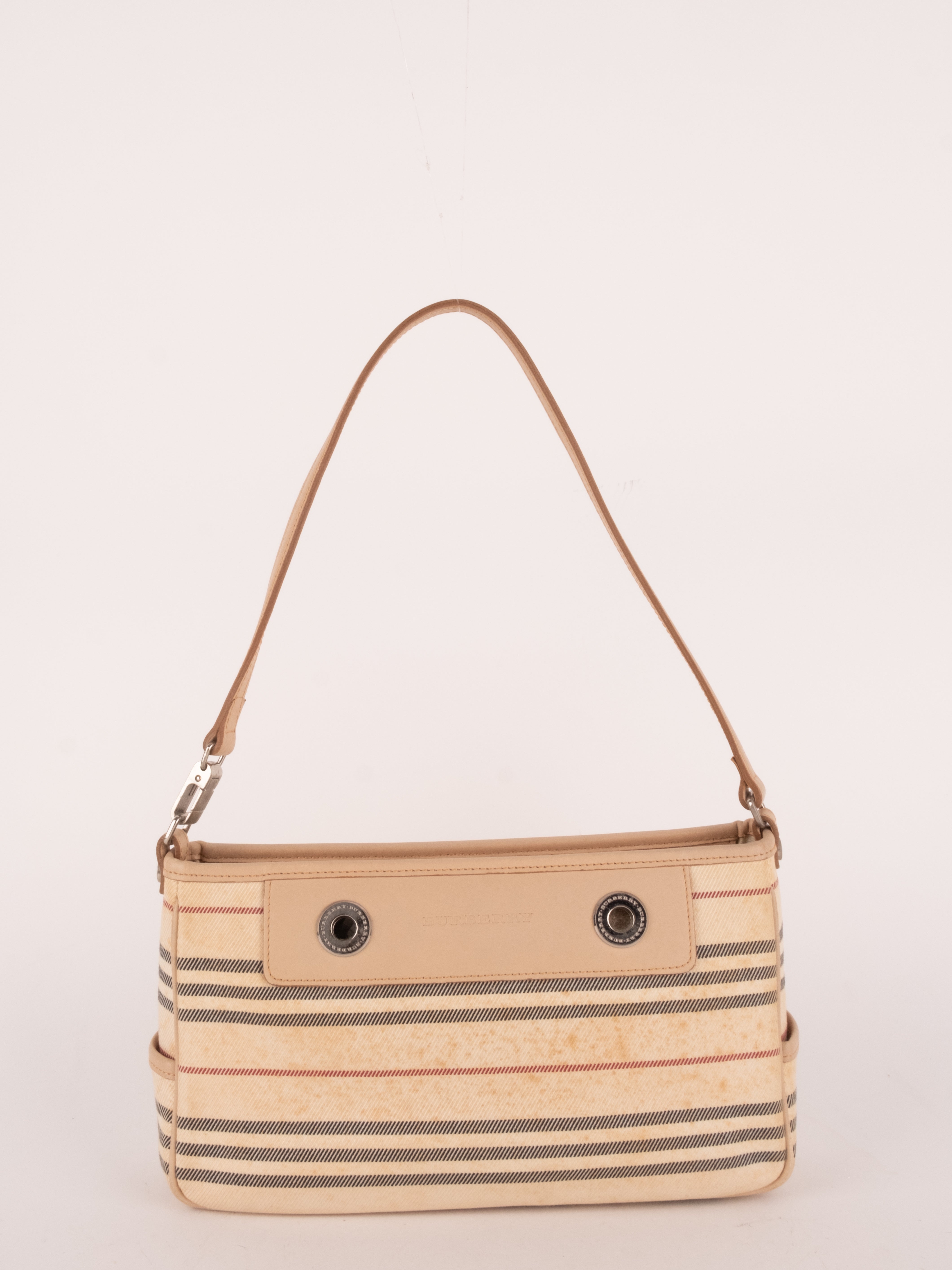 Burberry Stripe Shoulder Bag
