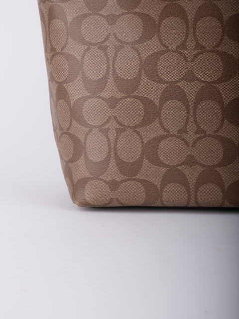 Coach Signature Canvas Tote Bag