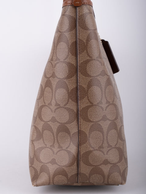 Coach Signature Canvas Tote Bag