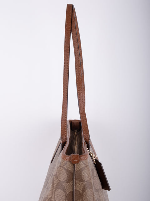 Coach Signature Canvas Tote Bag
