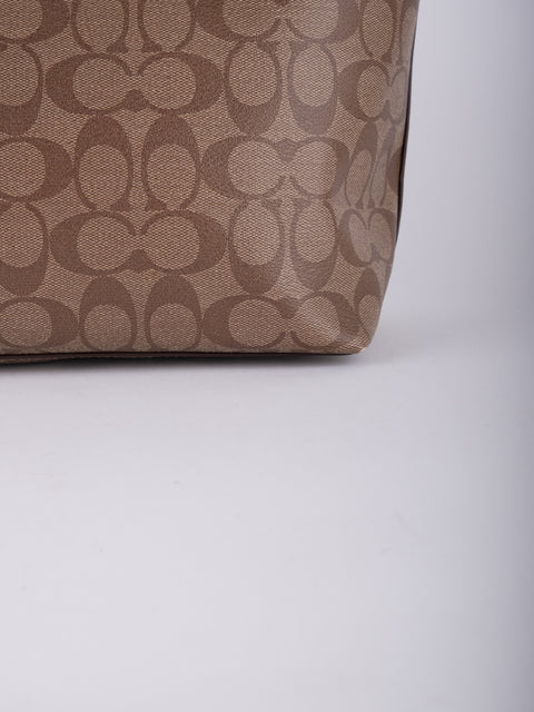 Coach Signature Canvas Tote Bag