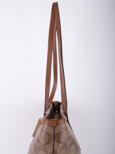 Coach Signature Canvas Tote Bag