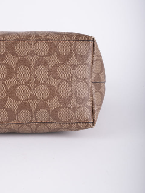 Coach Signature Canvas Tote Bag
