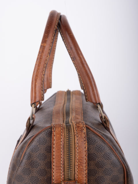Celine Macadam Vintage Boston Handbag