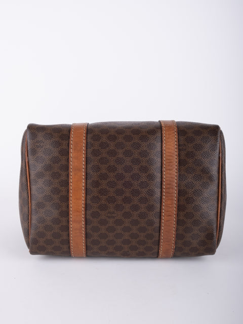 Celine Macadam Vintage Boston Handbag