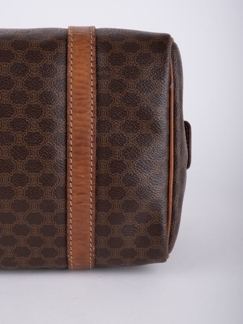 Celine Macadam Vintage Boston Handbag
