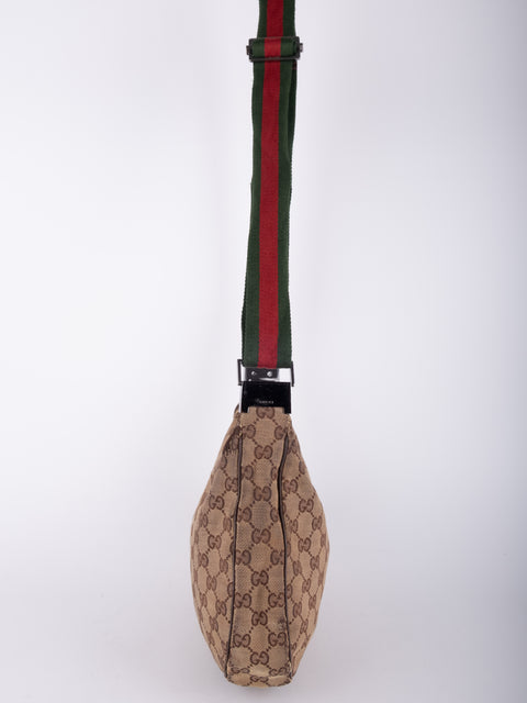 Gucci GG Supreme Hobo Shoulder Bag