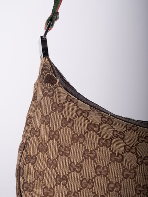 Gucci GG Supreme Hobo Shoulder Bag