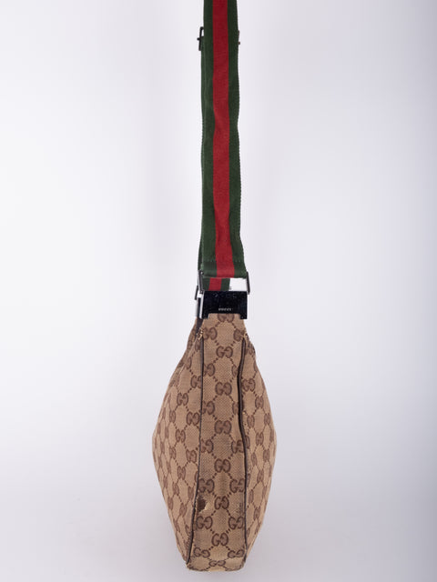 Gucci GG Supreme Hobo Shoulder Bag