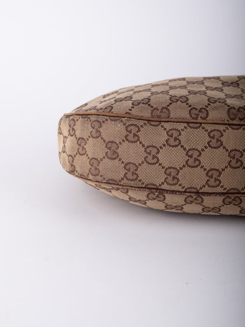 GUCCI Vintage GG Monogram Hobo Shoulder Bag