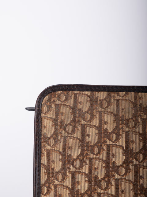 Dior Vintage Trotter Monogram Clutch