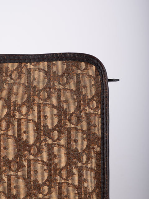 Dior Vintage Trotter Monogram Clutch