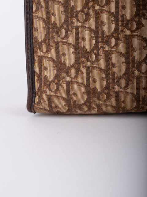 Dior Vintage Trotter Monogram Clutch