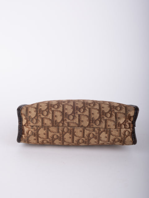 Dior Vintage Trotter Monogram Clutch
