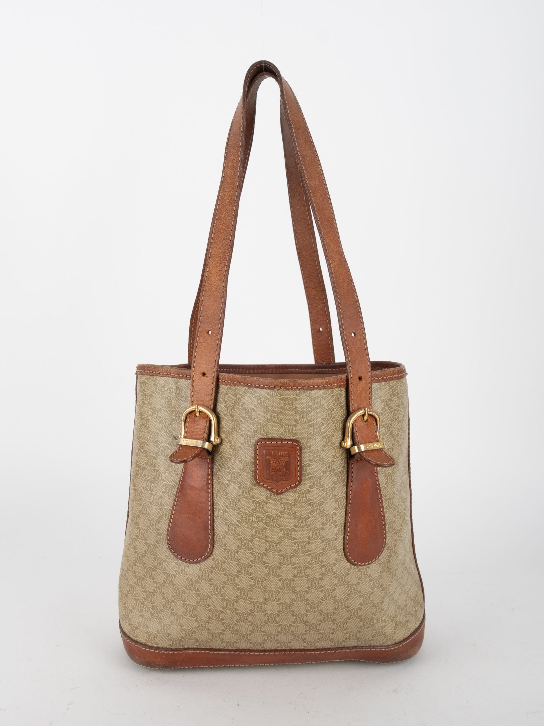 CELINE Vintage Bucket Tote Bag