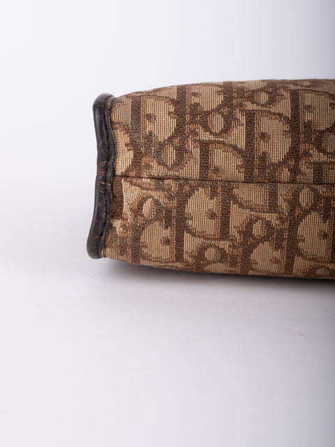 Dior Vintage Trotter Monogram Clutch