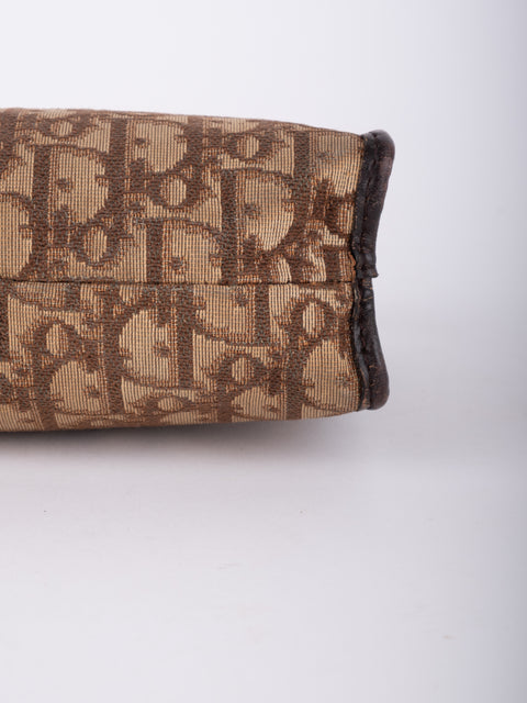 Dior Vintage Trotter Monogram Clutch