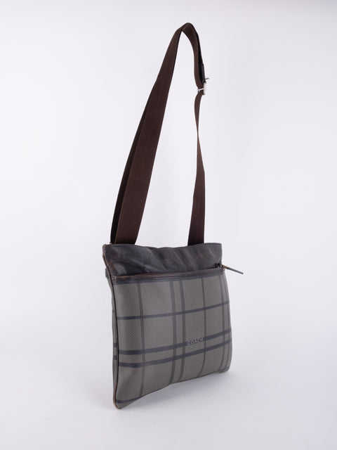 Coach Plaid Tote Bag