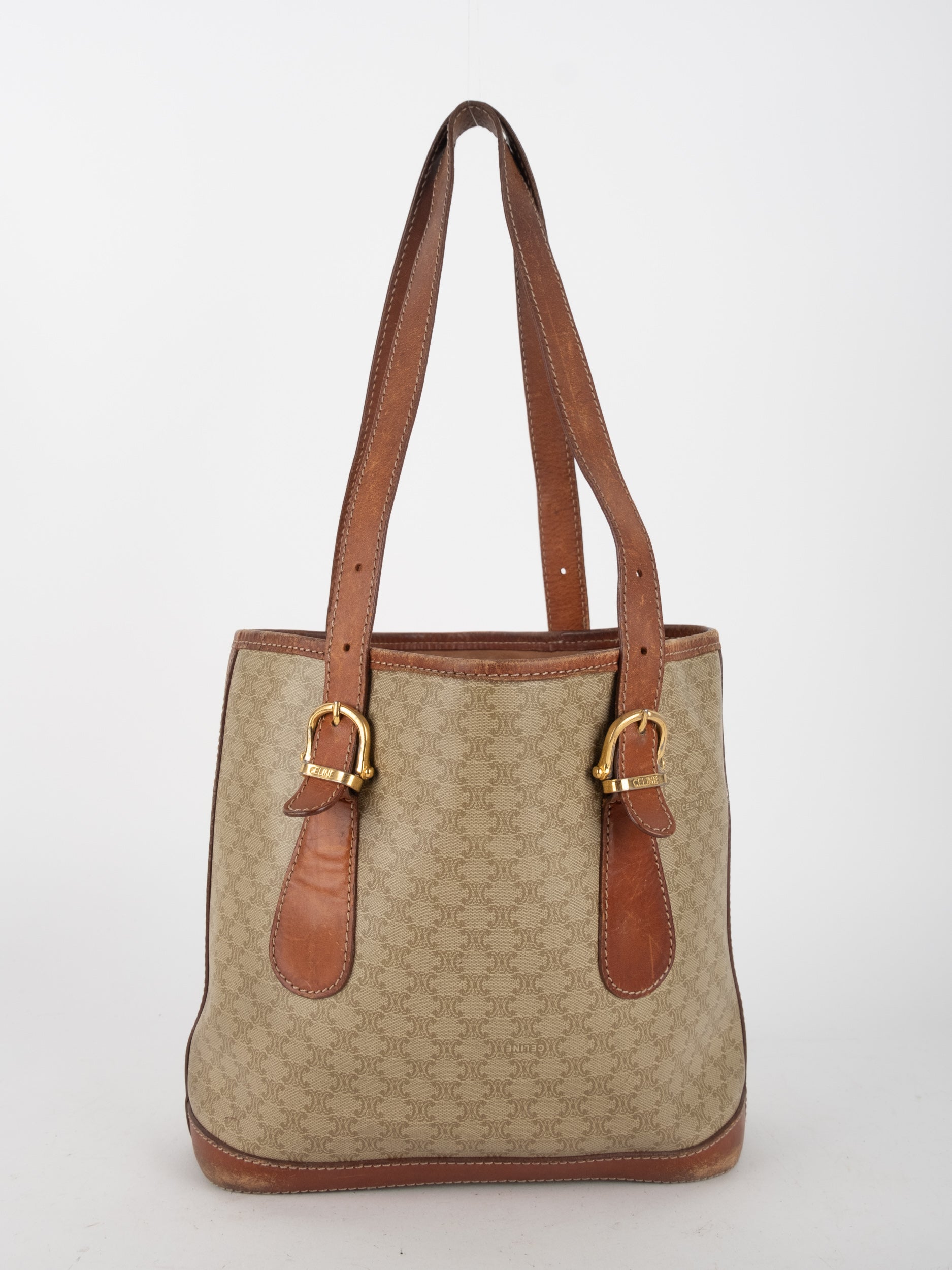 CELINE Vintage Bucket Tote Bag