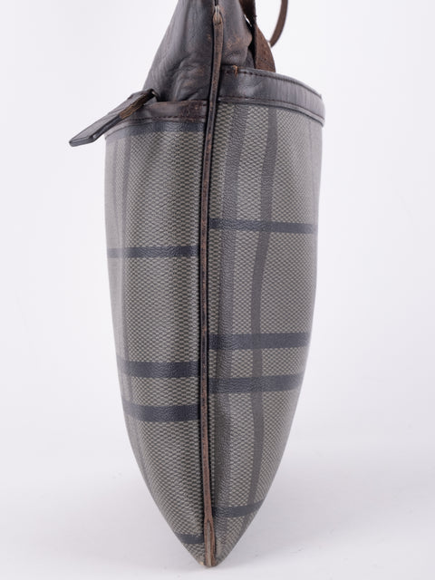 Coach Plaid Tote Bag