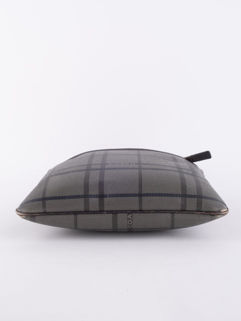 Coach Plaid Tote Bag