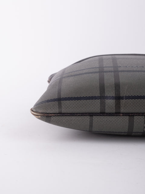 Coach Plaid Tote Bag