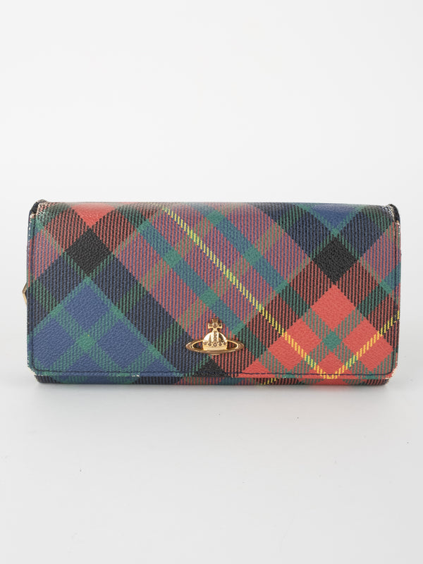 VIVIENNE WESTWOOD Tartan Wallet