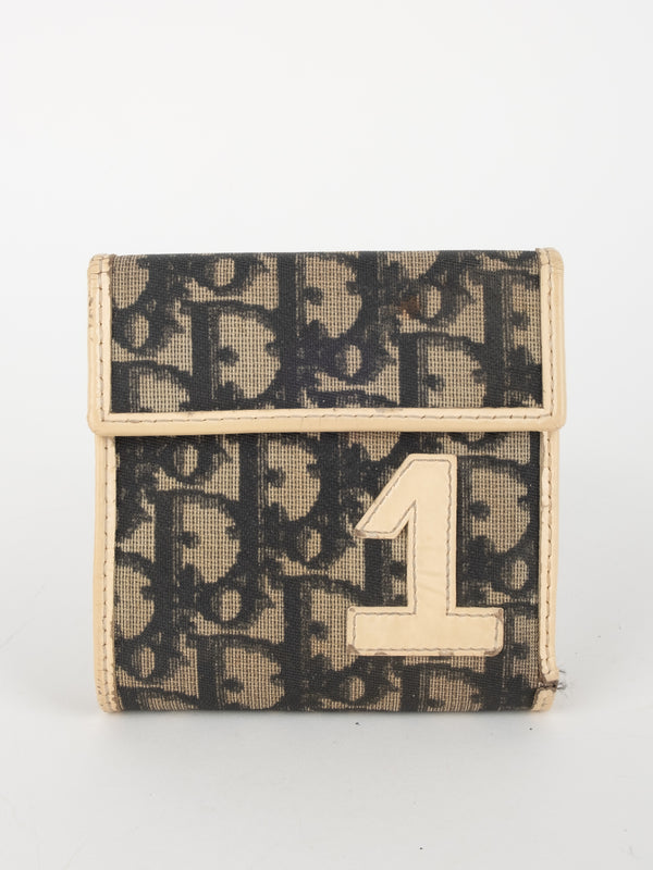 CHRISTIAN DIOR Wallet Diorissimo Canvas