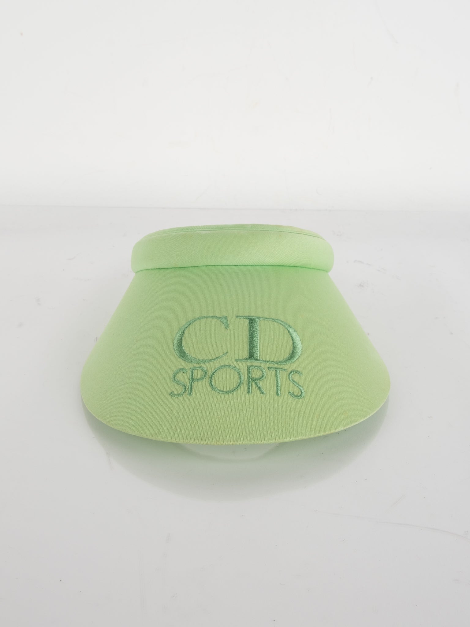 Christian Dior CD Sports Visor – Pastel Green