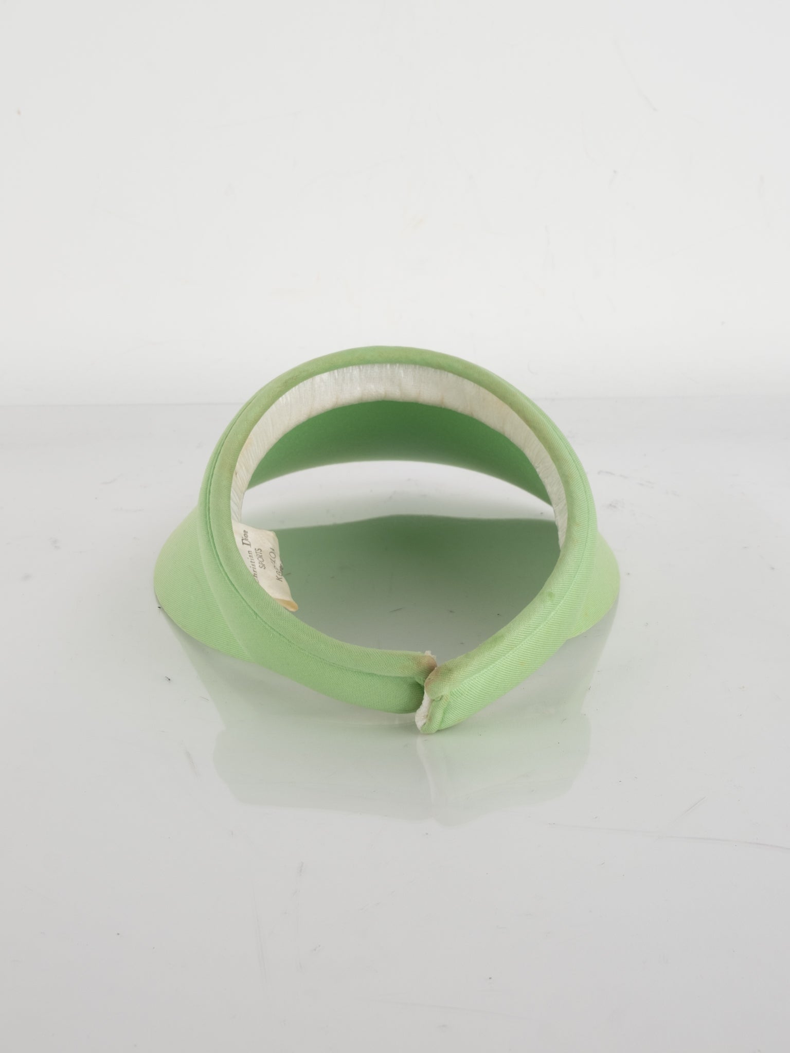 Christian Dior CD Sports Visor – Pastel Green