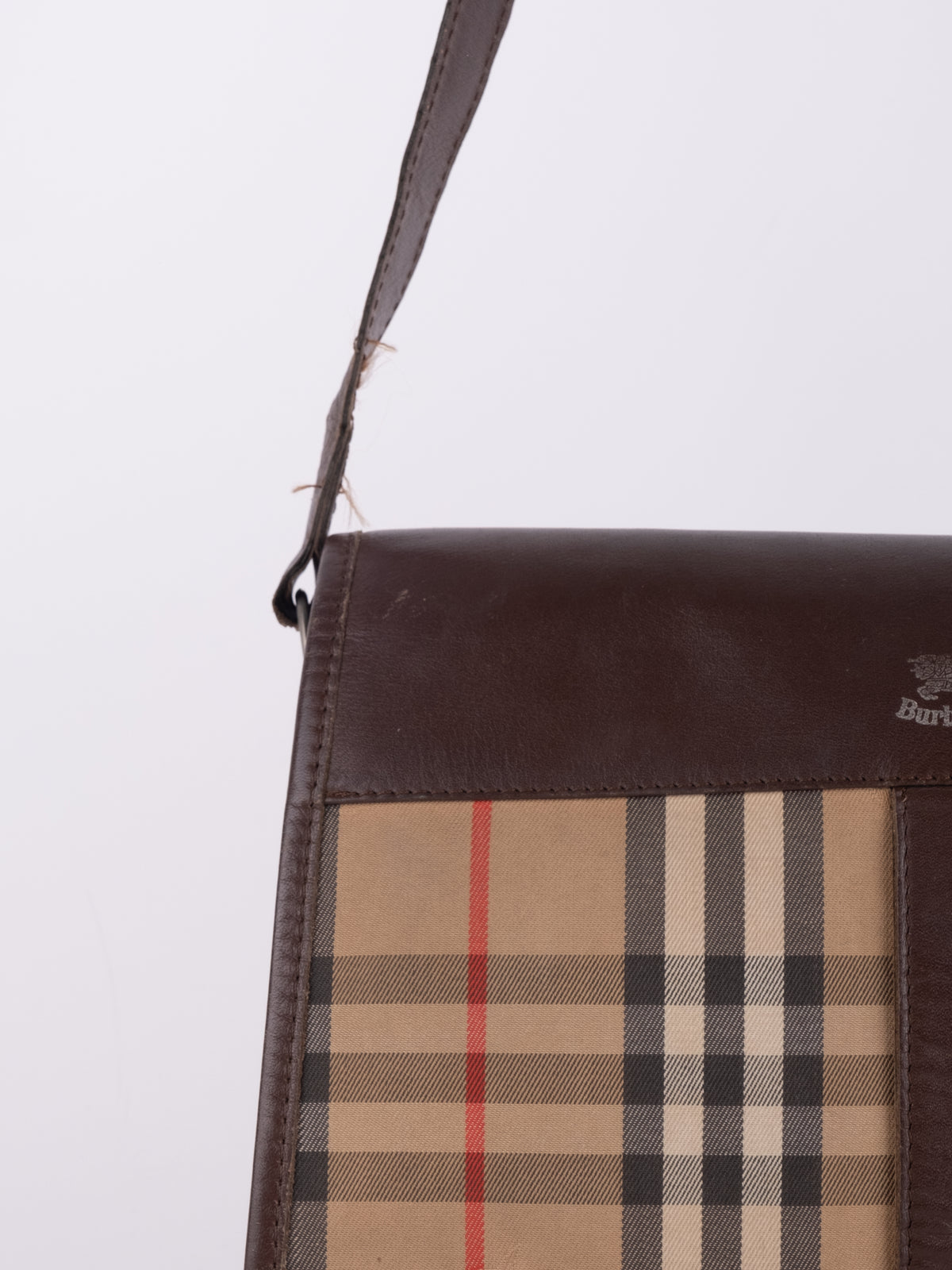 Burberry Vintage Nova Check Shoulder Bag