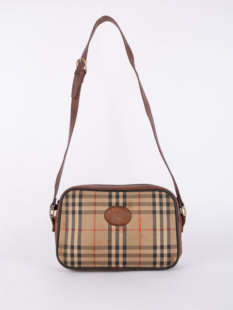 Burberry Vintage Nova Check Mini Shoulder Bag