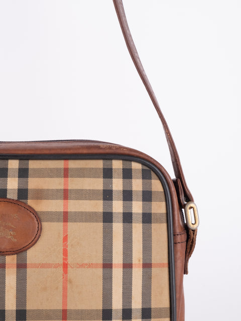 Burberry Vintage Nova Check Mini Shoulder Bag