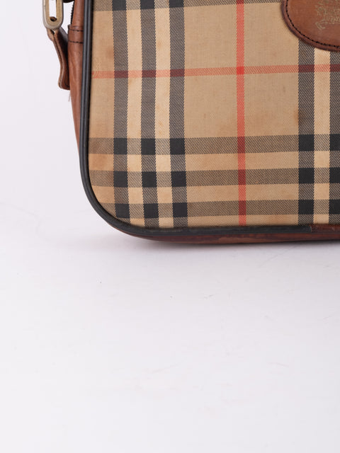 Burberry Vintage Nova Check Mini Shoulder Bag