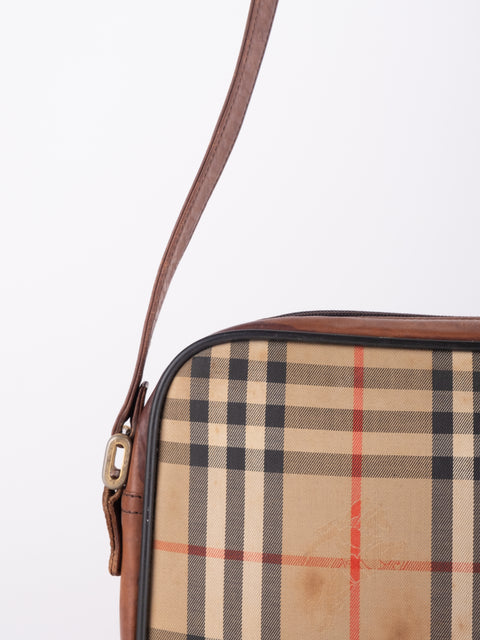 Burberry Vintage Nova Check Mini Shoulder Bag